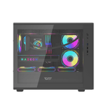 DarkFlash DB460M M-ATX PC Case Black | DF-DB460M-BK