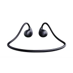 Green Lion Brussels Air Conduction Earphones - Black | GNBRSLSEPBK