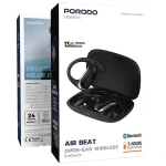 Porodo Soundtec Air Beat Open-Ear Wireless Earbuds - Black | PDSTWMO05BK