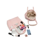 KINMAC 15.6" Women’s Laptop Tote Bag Pink