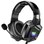 Onikuma Wired RGB Gaming Headset - Black | K8