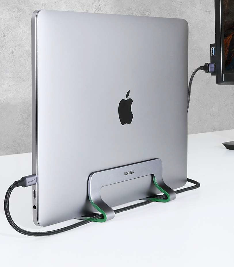 UGREEN Aluminum Alloy Vertical Laptop Stand Holder AYOUB COMPUTERS