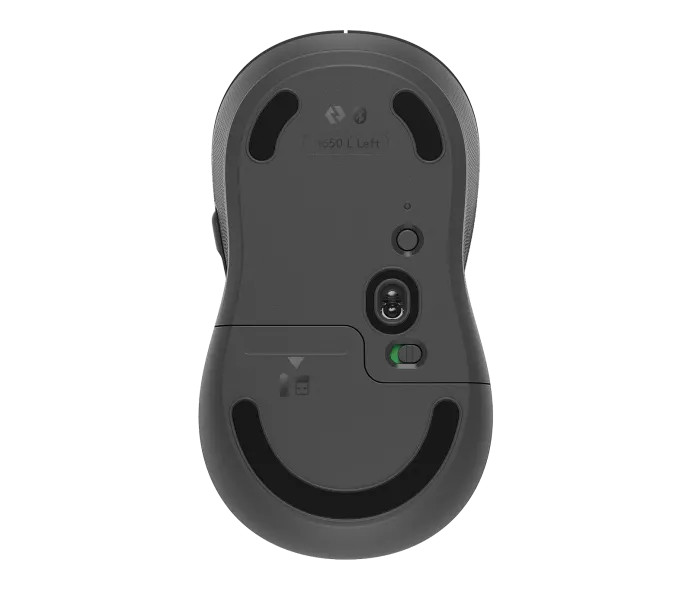 Logitech Lift Vertical Left Handed Ergonomic Wireless Mouse (Graphite