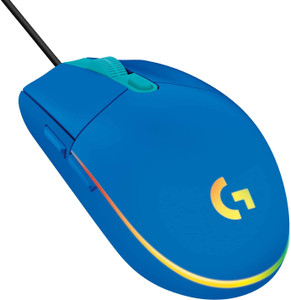Logitech G203 Lightsync Wired Optical mouse, Blue | 910-005792