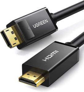 UGreen DP Male to HDMI Male 3M Cable- Black | DP101 | 10203