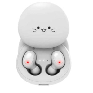 Porodo Soundtec Kids Wireless Earbuds ,White |PD-STWLEP005-WH