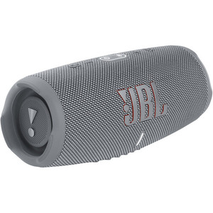 JBL Charge 5 WaterProof Portable Bluetooth Speaker, Gray | JBLCHARGE5GRAYAM
