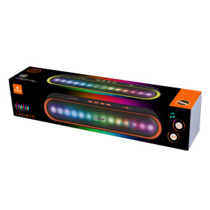 Kisonli LED-915 Bluetooth Speaker, Orange | LED-915