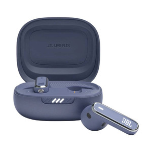 JBL Live Flex — True Wireless Noise Cancelling Earbuds | Blue | 40H Battery