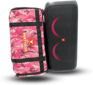 Angry Bull Carry Case For JBL Party Box 110 - Camo Pink