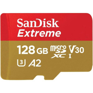 SanDisk Extreme Micro SD UHS I Card 128GB | SDSQXAA-128G-GN6MN