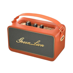 Green Lion Classic Stereo Speaker - Orange | GNCLSTEROSPOG