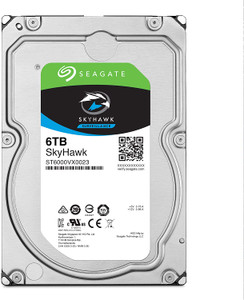 Seagate SkyHawk 6TB Surveillance HDD 3.5” SATA 6Gb/s 256MB Cache for DVR & NVR Security Systems