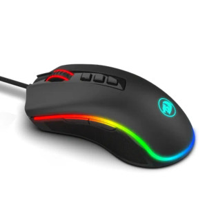 Redragon M711-2 Cobra Gaming Mouse with 16.8 Million RGB Color Backlit, 10,000 DPI Adjustable, Comfortable Grip, 7 Programmable Buttons Visit the Redragon Store