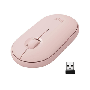 Logitech M350 Pebble Wireless Mouse - Pink | 910-005575