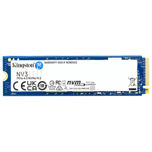 Kingston NV3 1TB PCIe 4.0 NVMe SSD – Ultra High-Speed 6000MB/s, M.2 2280, High-Performance Storage (SNV3S-1000G)