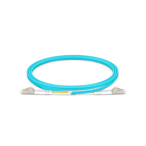 Eussonet Multimode OM3 Duplex Fiber Patch Cord - 1 Meter | EU-OM3LC-1M-301