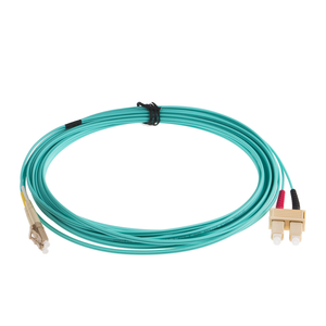 Eussonet Multimode OM3 Duplex Fiber Patch Cord - 1 Meter | EU-OM3SC-1M-304
