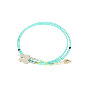 Eussonet Multimode OM3 ( LC/UPC-SC/UPC) Duplex Fiber Patch Cord - 2 Meter | EU-OM3LS-2M-308