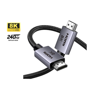 UGREEN Certified 8K HDMI 2.1 Male to Male Braided Cable, up to 240HZ - 5m | 35376