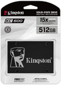 KINGSTON KC600 512GB SATA 3 2.5" SSD | SKC600/512G