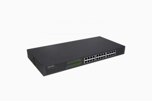 PROLINK 24-PORT 10/100/1000MBPS GIGABIT ETHERNET SWITCH RACK MOUNTABLE | PSG2402