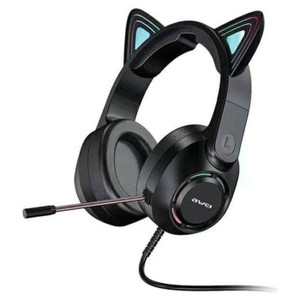 AWEI Head-Mounted Game Headset Black | GM-9