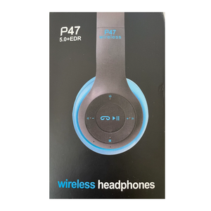OEM P47 Wireless Headphone, Blue