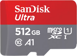 SanDisk Ultra microSDXC UHS-I Card 512GB - 150MB/s | SDSQUAC-512G-GN6MA