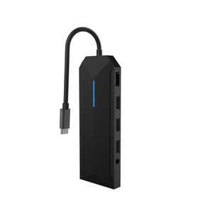 Porodo Gaming 9in1 USB-C HUB - 4K Gamers Edition | PDX526