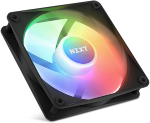 NZXT F120 RGB Core Single Pack 120mm Fan – Black | RF-C12SF-B1