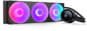 NZXT Kraken Plus 360 RGB 360mm AIO Liquid Cooler w/ 1.54″ LCD & RGB | RL-KR360-B2