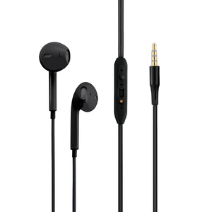 Promate gearPod-IS2 Wired Earbuds with In-Line Remote - Black
