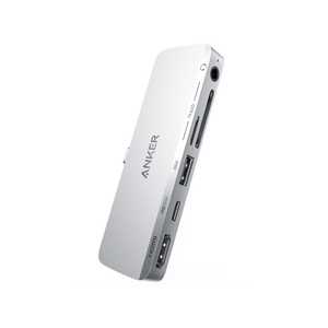 Anker 541 6-in-1 USB-C Hub for iPad - Silver | A83630A1