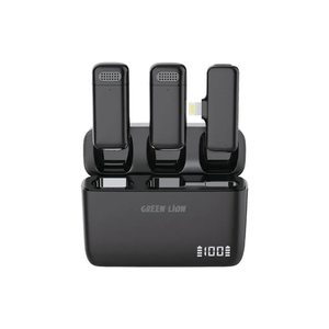 Green Lion Duo Cast Lightning Wireless Mic | GNDCTWMICLGBK