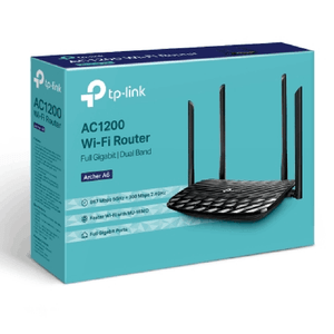 TP-Link Archer A6 — AC1200 Wireless MU-MIMO Gigabit Router | Dual-Band Wi-Fi, Beamforming