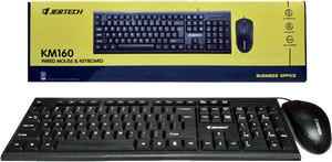 Jertech KM160 USB Keyboard & Mouse Combo | JK-SET-KM-160