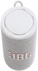 JBL Grip Portable Bluetooth Speaker - White - Waterproof & Drop-Proof Design - 14 Hours Playtime | JBL-GRIP-WHT