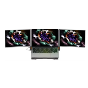 Powerology 14″ FHD Dual Portable Monitor Docking