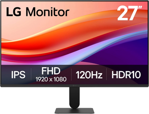 LG 27U411A-B 27" FHD IPS 120Hz HDR10 Monitor - Slim Stand | 27U411A-B