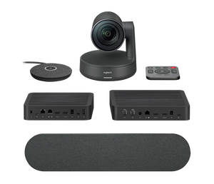 Logitech Rally Video Conferencing System – (1× Camera, 1× Speaker, 1× Mic Pod, Table & Display Hub) | 960-001237
