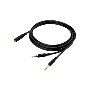 HyperX PC Extension Cable 4-Pole to Dual 3.5mm HXS-HSEC2 | 4P5B4AA