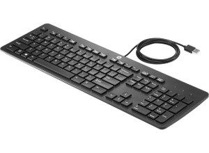 HP Halley USB Wired Keyboard - Black | L96909-291