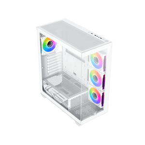 Xigmatek Blast Arctic TG E-ATX Gaming Case - White | EN46360