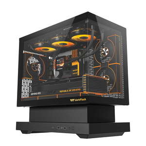 DarkFlash FLOATRON F1 M-ATX PC Case - Black | FLOATRON F1