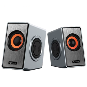 Kisonli 2*3W Computer System Speakers 4 - Gray | T-007