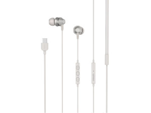 Philips Wired USB-C Earbuds with Microphone - White | TAE1020
