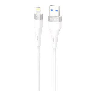 Proove Light Silicone Plus USB-A to Lightning Cable 2.4A 1m - White | CCLS12001102