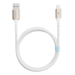 Proove Dense Metal USB-A to Lightning Cable 2.4A 1m - White | CCDM20001102