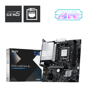 MSI PRO H810M-B DDR5 Motherboard for Intel Core Ultra | PRO H810M-B